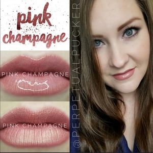 Pink Champagne LipSense- Factory sealed. Barely there pink frost finish